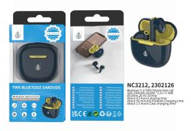 One Plus TWS Bluetooth Earphones 230mAh/25mAh - Black+Yellow