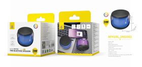 One Plus TWS Mini Bluetooth Speaker With RGB Light - 400mAh - Black