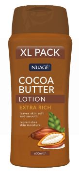 NUAGE EXTRA RICH COCOA BUTTER LOTION - XL PACK - 600ML 
