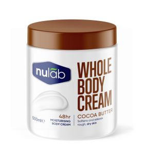 NULAB Whole Body Cream - Cocoa Butter - 500ml