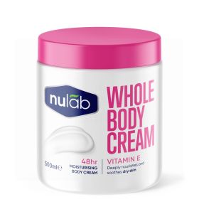 NULAB Whole Body Cream - Vitamin E - 500ml
