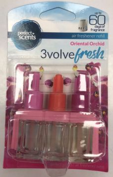 Perfect Scents - 3volve Fresh - Air Freshener Refill - Pack Of 3 - Oriental Orchid