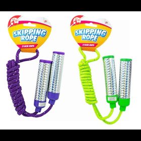RED DEER TOYS PLASTIC SKIPPING ROPE - 210 CM - ASSORTED COLOURS