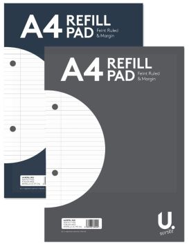 A4 Refill Writing Pad - Assorted