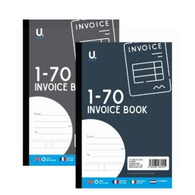 Invoice Book Numbers 1-70