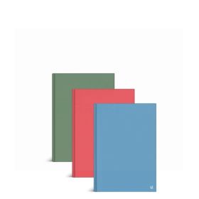 U Write A7 Hardback Notebook - Assorted Colours - 10.5 x 7.5 x 0.7cm - Colour Assortment 1 - 0% VAT