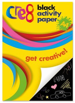 A4 Black Activity Paper - 60 Sheets