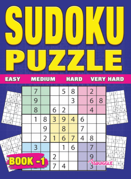 SUDOKU PUZZLES BOOK 1 - 0% VAT