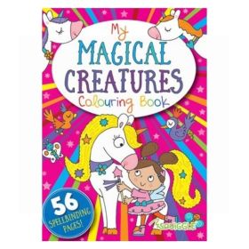 Squiggle My Magical Creatures Colouring Book - 27 x 20cm - 0% VAT