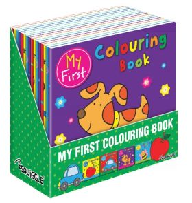 My First Colouring Books - Assorted Designs - 21 x 21cm