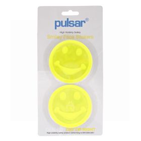 PULSAR SMILEY FACE STICKERS