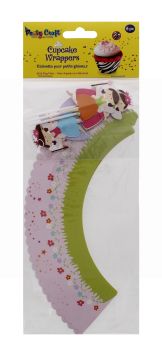 PARTY CRAFT CUPCAKE WRAPPERS FAIRY PRINCESS