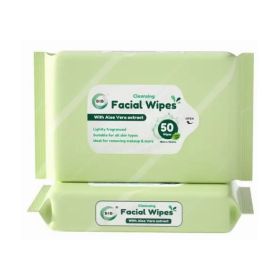 Did Cleansing Facial Wipes with Aloe Vera Extract - Pack of 50