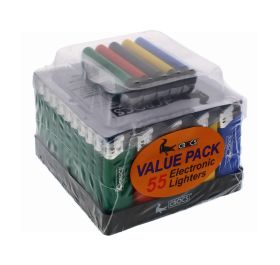 CROCS 55 PCS ELECTRONIC DISPOSABLE LIGHTER