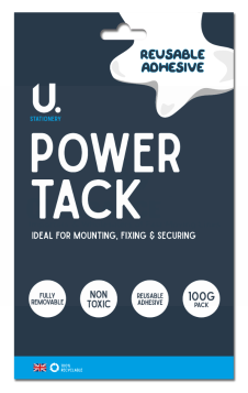 U STATIONERY NON-TOXIC POWER TACK - 100G 