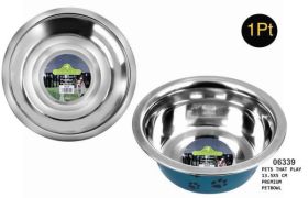 Pets That Play - Premium Pet Bowl - 13.5cm x 5cm - 1 Pint