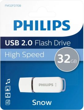 Philips USB 2.0 Flash Drive - Snow Grey Edition - 32GB