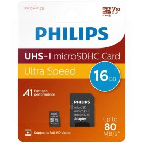 Philips UHS-1 Micro SDHC Card - Class 10 - 32GB
