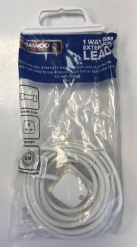 Daewoo 1 Gang Extension Lead- 5 Metres