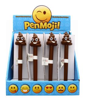 PEN EMOJI POO DESIGN