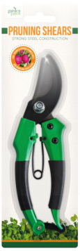 Garden Patch Pruning Shears - Green/Black - 19 x 5.5cm