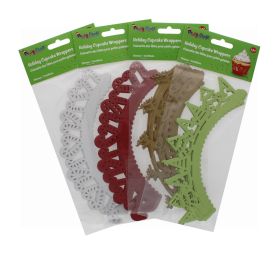 PARTY CRAFT HOLIDAY CUPCAKE WRAPPERS ASSORTED