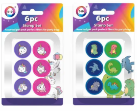 DID Stamp Set - Assorted - Pack of 6