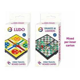 Did Magnetic Mini Travel Board Games - Ludo and Snakes & Ladders