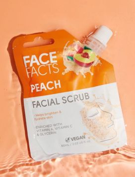 Face Facts Facial Scrub - Peach - 60ml