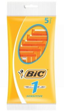 Bic1 Sensitive Disposable Razors - Pack Of 5       