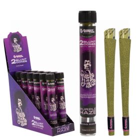 G-ROLLZ KING SIZE 2 BLUNT CONES - PURPLE HAZE - PACK OF 12
