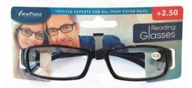 Calani Eyewear Reading Glasses - Black - +2.50 - Price Marked £4.99