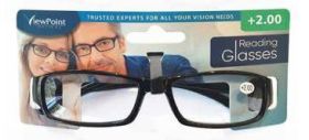 Calani Eyewear Reading Glasses - Black - +2.00 - Price Marked £4.99