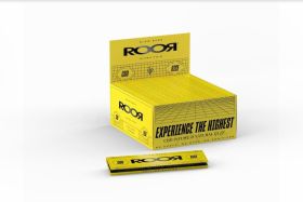 ROOR CBD Slow Burn Ultra Thin Rice Hemp Rolling Papers - Slim - Pack of 50