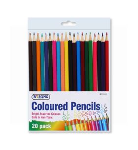 RYSONS COLOURED PENCILS 24 PACK