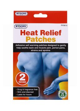 RYSONS HEAT RELIF PATCHES 2 PACK