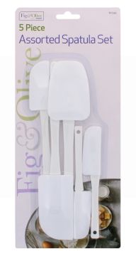 Fig & Olive Spatula Set 5 Pc Assorted