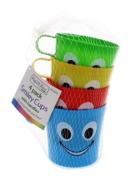 FIG & OLIVE SMILEY CUPS WITH HANDLES 4 PACK