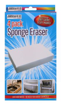 JIATING SPONGE ERASER 4 PACK  