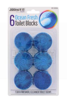 JIATING 6 TOILET BLOCKS BLUE