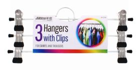 JIATING METAL TROUSER HANGER 3 PACK
