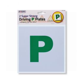 GREEN P SUPER STRONG MAGNETIC DRIVING PLATES - PACK OF 2