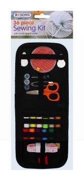 RYSONS SEWING KIT WITH HANDY WALLET 36 PC