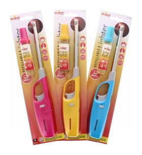 FLINT REFILLABLE MULTI USE GAS LIGHTER W/REFILL 1 PACK