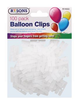 RYSONS BALLOON CLIP SET 100 PC