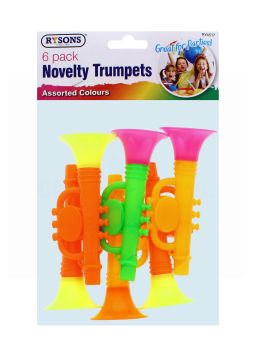 RYSONS NOVELTY TRUMPETS 6 PACK