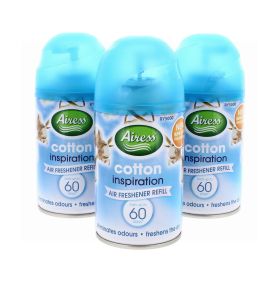 AIRESS AIR FRESHENER REFILL - FRESH LINEN 250ML