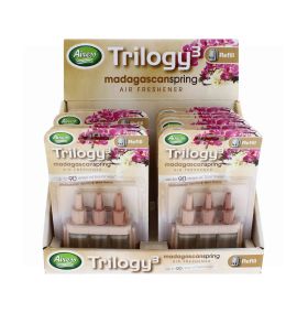 AIRESS TRILOGY 3 MADAGASCAN SPRING AIR FRESHENER REFILL