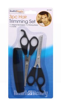 HEALTH & BEAUTY HAIR TRIMMING SET 3 PC
