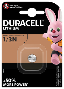 DURACELL LITHIUM BATTERY 1/3N